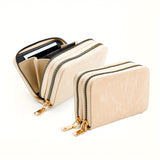 Women's PU Leather Wallet, Elegant Zipper, Small Compact Purse For Cards And Cash, Easy To Carry, Perfect For Daily Commute