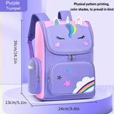 Children's Elementary School Students Schoolbag Girls 1, 2, 3, 4, 5, 6 Grades 6-12 Years Old Shoulders Backpack Cute Waterproof Lightweight Boys