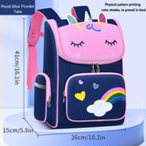 Children's Elementary School Students Schoolbag Girls 1, 2, 3, 4, 5, 6 Grades 6-12 Years Old Shoulders Backpack Cute Waterproof Lightweight Boys