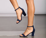 Smooth And Sleek Block Heels