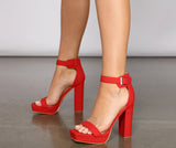 Stylish Stunner Platform Block Heels