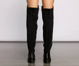 Chic And Sleek Over The Knee Boots