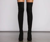 Over The Knee Stiletto Heel Boots