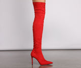 Over The Knee Stiletto Heel Boots