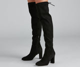 Classic Chic Faux Suede Boots