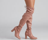 Classic Chic Faux Suede Boots