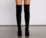 50/50 Trendy Stunner Over The Knee Boots