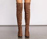 50/50 Trendy Stunner Over The Knee Boots