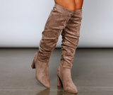 Hitting The Mark Faux Suede Boots