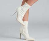 Stylish Strut Stiletto Booties