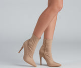 Stylish Strut Stiletto Booties