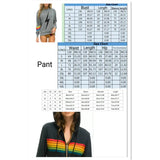 Designer Hoodies Womens Fashion Hoodie Oversized Rainbow Stripe Long Sleeve Sweatshirt Zipper Pocket Coat Jacket Spring Casual