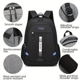 TSA-Compliant Waterproof Laptop Backpack – Durable, Ergonomic, Large Capacity for Business, Travel & School