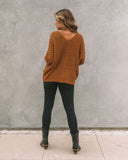 Warms My Soul Knit Sweater - Camel