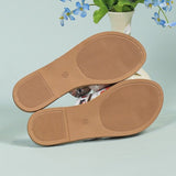 lovefery - Pink Casual Patchwork Round Comfortable Shoes