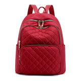 Factory Wholesale Women's Fashion Casual Nylon Bag Lightweight Ladies Travel Backpack Trendy College Students Bag Backpack