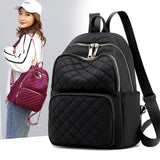 Factory Wholesale Women's Fashion Casual Nylon Bag Lightweight Ladies Travel Backpack Trendy College Students Bag Backpack