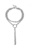 lovefery Hip Hop Rock Circle Long Chain Necklace