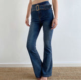 lovefery - Hot Girl Denim Flare Jeans