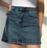 lovefery - Vintage Denim Skirt