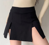 lovefery - Chic Double Split Skirt