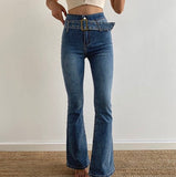 lovefery - Hot Girl Denim Flare Jeans