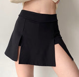 lovefery - Chic Double Split Skirt