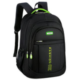 Durable Waterproof Nylon Backpack – Large Capacity, Versatile Use for Students & Travel, Easy-Care Sports Style