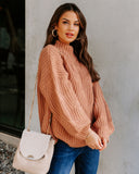 Windy City Knit Sweater - Almond