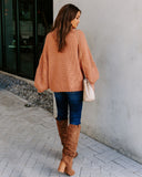 Windy City Knit Sweater - Almond