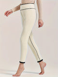 Winter Essential: Cozy Fleece-Lined High-Waisted Leggings - Perfect for Women's Active Lifestyle