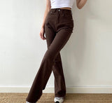 lovefery - Coffee Time Brown Trousers