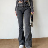 lovefery - Hot Girl Denim Flare Jeans