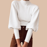 Mickaela Knit Turtleneck Sweater