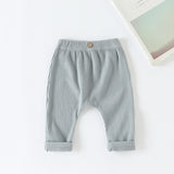 LOVEFERY Baby Underpants Spring and Autumn Korean Style New Toddler Bottom-Enlarged Pants Versatile Autumn and Winter Baby Boys and Girls Fleece-Lined Long Pants