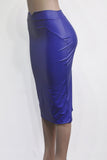 High Waist Pu Leather Skirt