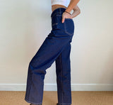 lovefery - Cowboy Top Stitch Jeans