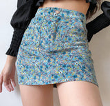 lovefery - Jessa Floral Corduroy Skirt