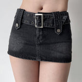 lovefery - Hot Girl Denim Mini Skirt