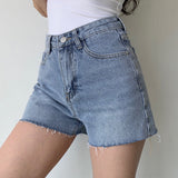 lovefery - 90s Cowboy Denim Shorts