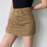 lovefery - Edgy Gal Denim Skirt