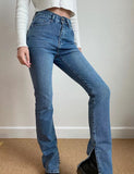 lovefery - Tala Cowgirl Split Jeans