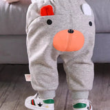 Toddler Boys Girls Cotton Pants, Spring/Autumn, Baby Outdoor Wear, Casual Harem Style, Comfort Fit