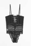 lovefery Hollow Out Lace Bodysuit & Lingerie