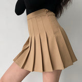 lovefery - Khaki Tennis Skirt ~ HANDMADE