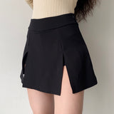 lovefery - Chic Double Split Skirt