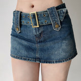 lovefery - Hot Girl Denim Mini Skirt