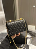 New style Designers CC Top Shoulder Quality Women Caviar Lambskin Leather Clutch Quilted Chain Cross Body Bag Totes Woc Diamond Lattice Messenger Bags Pu