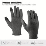 New Winter Gloves Cycling Gloves Thermal Touch Screen Warm Gloves Pressure Protective Gloves