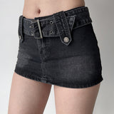 lovefery - Hot Girl Denim Mini Skirt